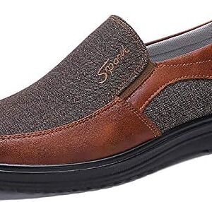 COSIDRAM Mens Loafer Casual Shoes Comfort Lightweight Driving Travel Walking Shoes for Adult Male