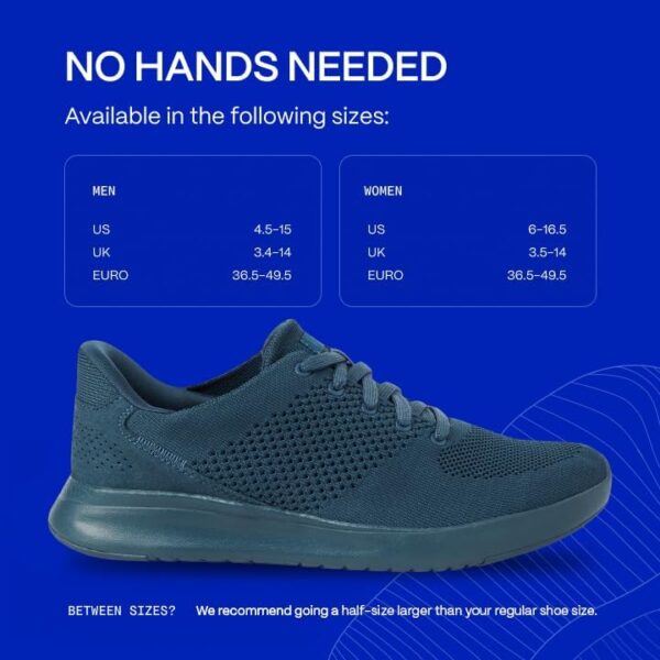 Kizik Shoes: Lima Comfortable Breathable Knit Slip On Sneakers, Convenient Hands Free Shoes | Walking for Men, Women and Elderly | Stylish for Everyday and Travel - Regular Width - Image 4