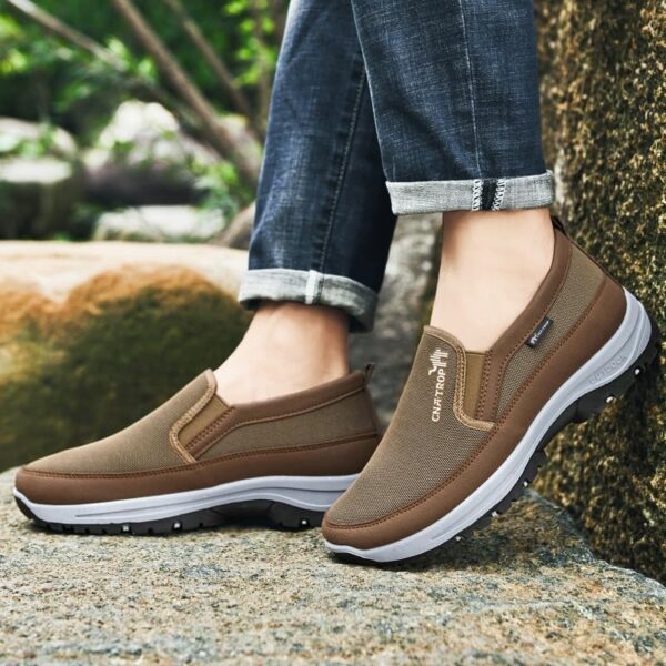 CNA Trop Orthopedic Shoes for Men, Fosterry Mens Slip On Shoes, Zapatos Ortopédicos para Hombre, Sketchers Columbia Shoes Men，Merrell Slip On Shoes for Men, Skechers Slip Ins - Image 4