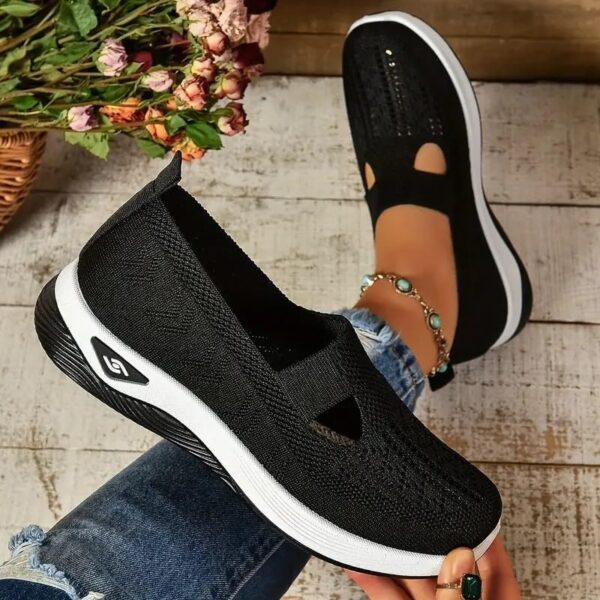 Orthopedic Shoes for Women Walking Shoes 2024 New Breathable Soft Orthopedic Slip-On Indoor Outdoor Casual Shoes - Image 4