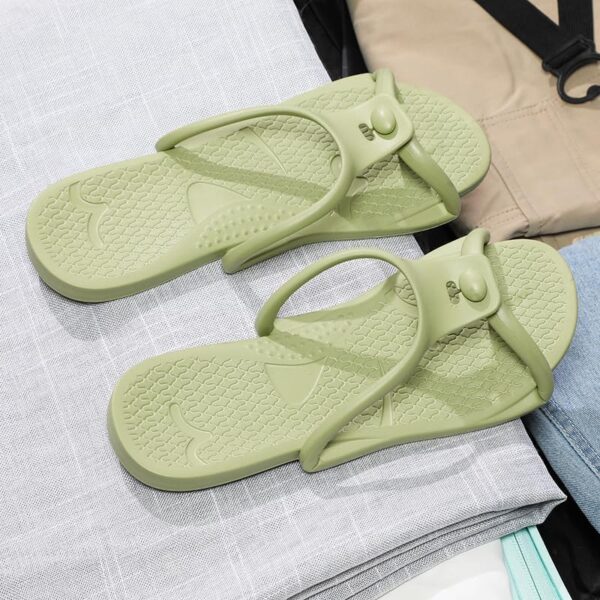 Travel Slippers Shower Shoes For Men Women - Foldable Flip-Flop Sandals Non-Slip Quick-Dry, Portable House Shoes For Bathroom Gym Spa Pool Beach - Image 7