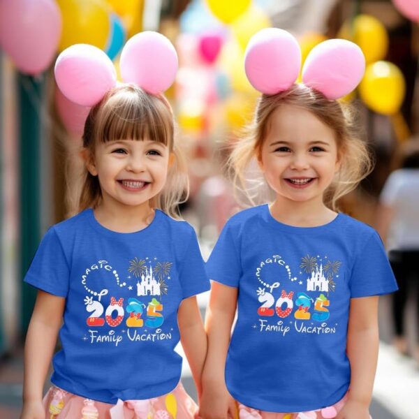 Family Vacation Shirts 2025 Family Matching Outfits Magical Tshirts for Family Cruise Trip Clothes Summer Travel Tops - Image 4